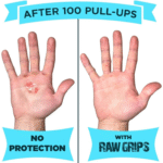 2 Finger Leather Hand Grips - Image 3