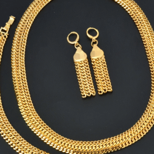 sunny-jewelry-set-chunky-chain-necklace-earrings-bracelet-for-women-men-cross-gold-color-statement-punk-collar-accessories-gift